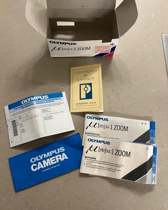 Olympus μ Mju Zoom 35-70 Vintage 1994 COMPLETA