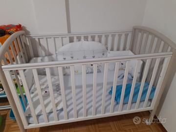 Lettino bianco/grigio marca Pali