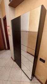 scarpiera con specchio 