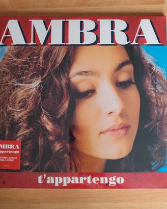 Ambra - T'appartengo Vinile LP rosso nuovo
