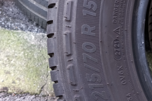 215/70 R15 Coppia gomme camper