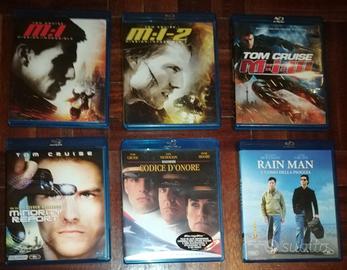 Lotto 6 Blu Ray Tom Cruise + omaggi