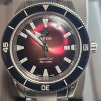 Rado Captain Cook rosso rubino ghiera ceramica