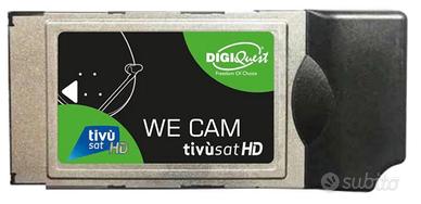 We CAM Tivùsat HD - scheda Tivùsat NON inclusa