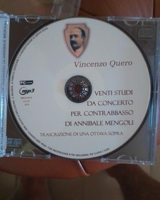 CD audio MP4 dei 20 studi di Mengoli 