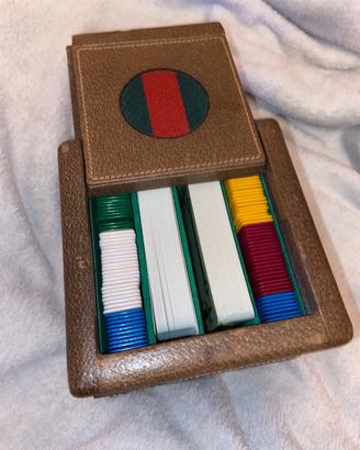 Set da gioco Poker Gucci Cube vintage