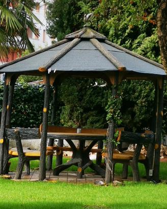 Gazebo in cemento
