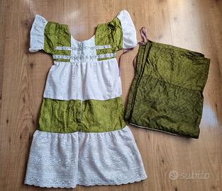 Vestito travestimento Senegal carnevale tg 4/5