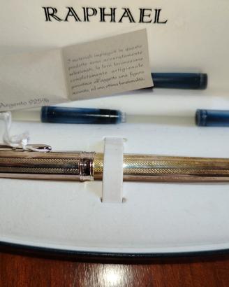 Penna Stilografica Raphael in Argento 925