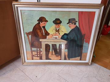 Quadro 80x100 olio su tela P.Salvadori