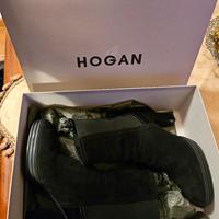 Stivaletto HOGAN camoscio nero 