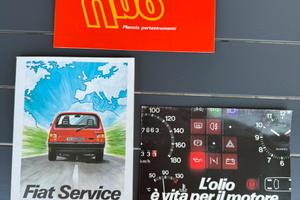 Libretti service Fiat Uno anni 90