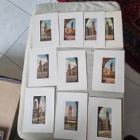 N. 10 cartoline  collezione campanili