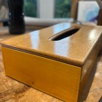 Porta fazzoletti in legno