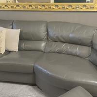 Divano in pelle 