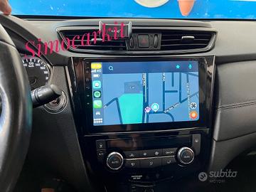 AUTORADIO 10'' ANDROID 4+64GB PER NISSAN QASHQAI J