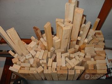 80 Listelli in abete da 60 cm. altri 70 pochi 100