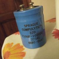 condensatore elettrolitico  