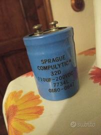 condensatore elettrolitico  