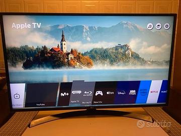 TV LG 49UJ634V 49" 4K Ultra HD Smart TV Wi-Fi Blac