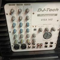 impianto audio karaoke