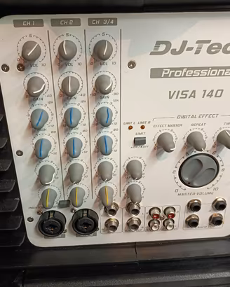 impianto audio karaoke