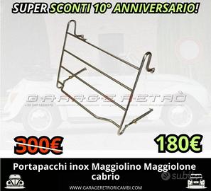 VW MAGGIOLINO MAGGIOLONE CABRIO PORTAPACCHI INOX