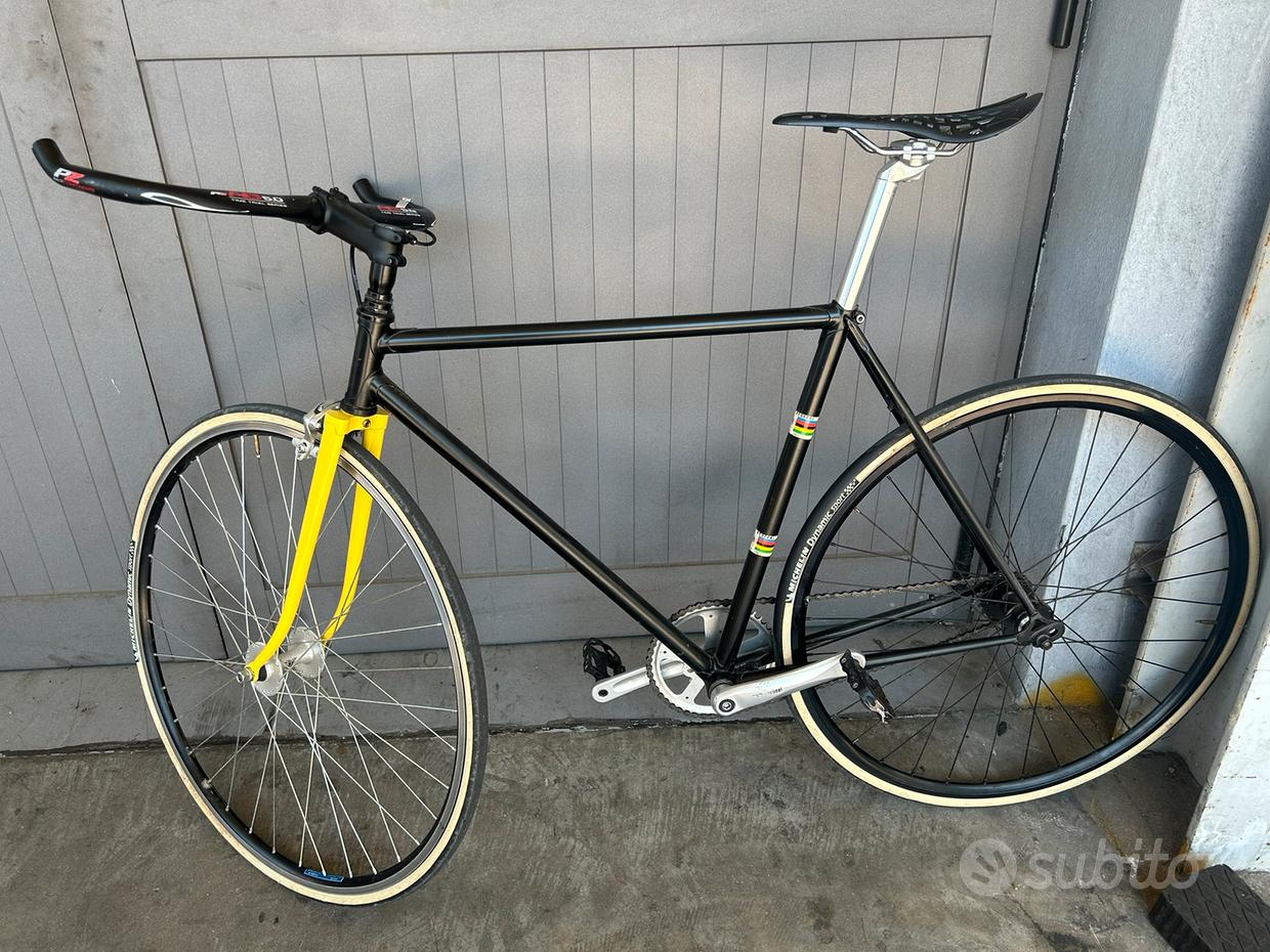 Bici Scatto Fisso Manubrio Bici A Corno Cinelli Cn021 Manubrio