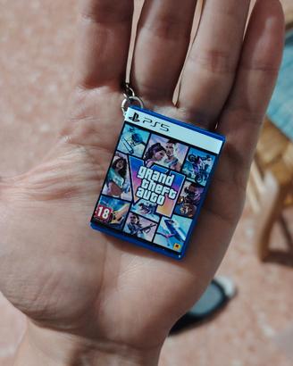 GTA 6 portachiavi mini custodia
