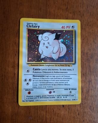 Clefairy 5/102 Set Base Card Pokemon 2000