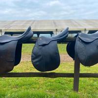 3 selle equitazione trattabile 