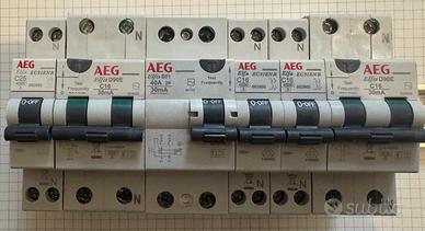 Differenziali e magnetotermici  AEG