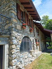 Baita vista lago di Como
