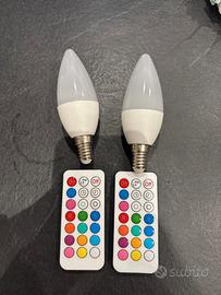 Lampadina a candela RBG