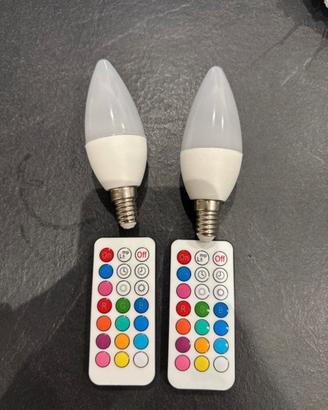 Lampadina a candela RBG