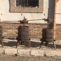 Antico torchio per vendemmia uva vino ⌀ 40 50 cm