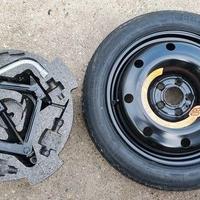 Ruotino Scorta 5 X 110 Raggio 17 Vaschetta Kit