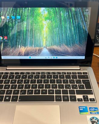 Notebook 11.6” Asus Windows 11 schermo touch