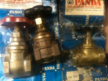 Rubinetti arresto ottone lucido 3/4