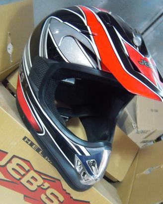 casco cross enduro con visiera r  betoniera  XL