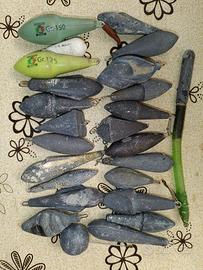 Piombi canna da pesca 25 pezzi