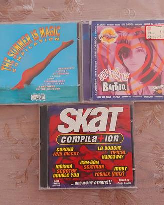 3 CD di musica dance anni 90 