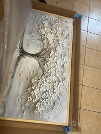 QUADRO SU TELA CANVAS NUOVO, MAI APPESO