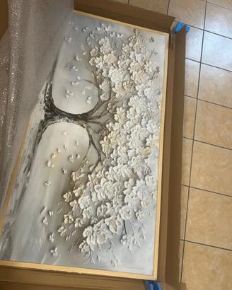 QUADRO SU TELA CANVAS NUOVO, MAI APPESO