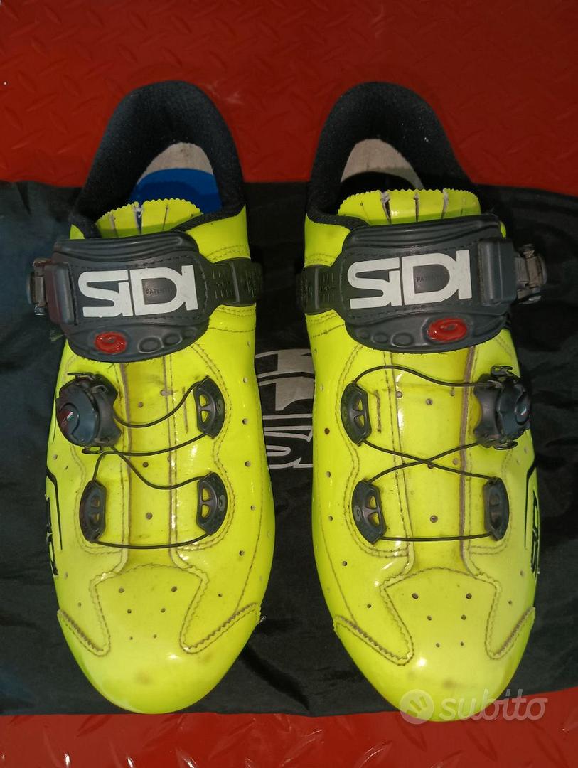 Scarpe sidi outlet giallo fluo