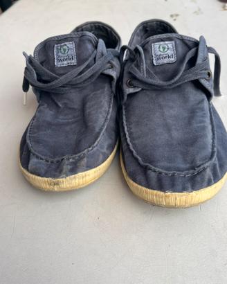 Scarpe uomo Natural World blu