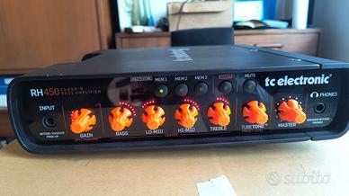 testata Basso TC Electronic RH450