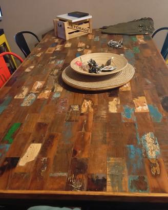 tavolo stile industriale 