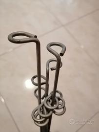 Picchetti cm 37(12 pz) +pedane+tronchi