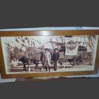 quadro stampa Levi's originale vintage 